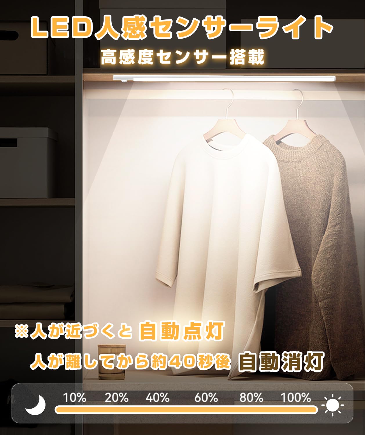 Amazon.co.jp : アセウイ(ASSEUI) じんかんせんさー ライト 室内 USB