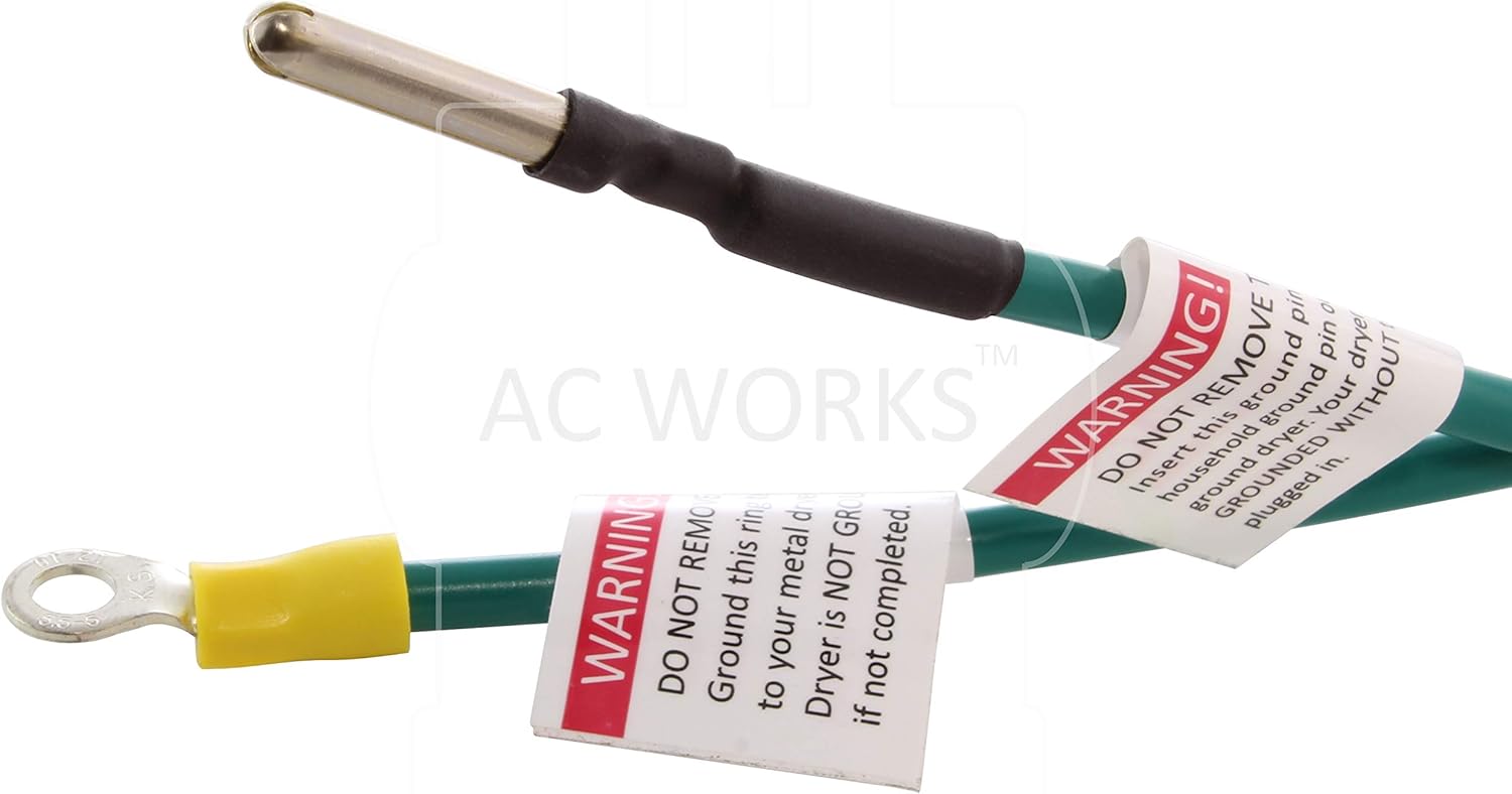 AC WORKS™ [AD14501030] 14-50P 50Amp 4-Prong Plug to 10-30R 3-Prong Dryer Outlet