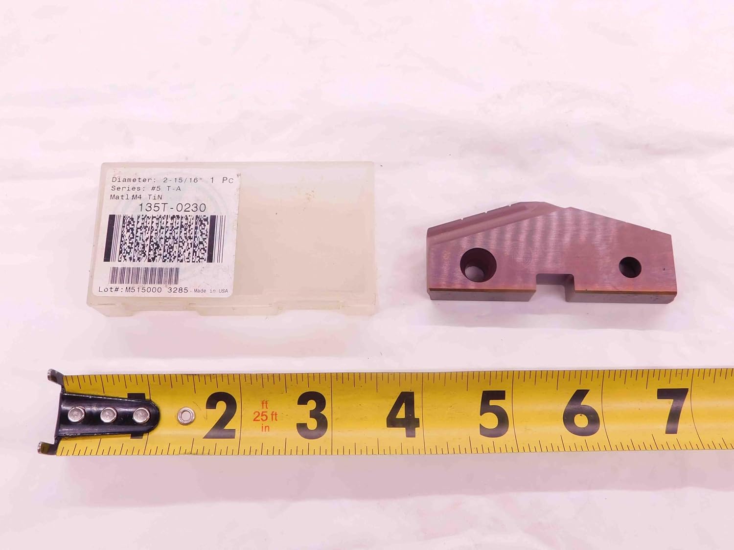 1pc New AMEC Series 5 455H-0230 AM200 Cobalt Spade Drill Insert 2 15/16 Dia. - EA1071BL5