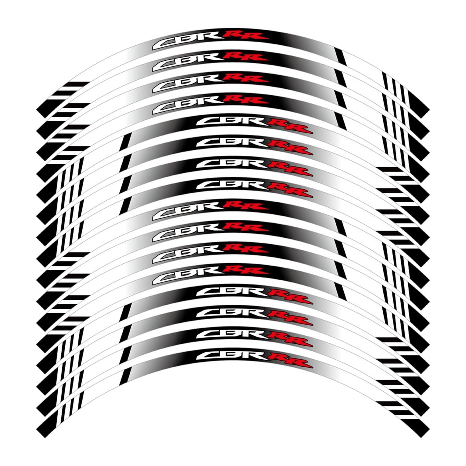 Reflective Sticker Reflective Motorcycle Wheel Sticker Rim Stripe Tape Decal Accessori Waterproof for CBR1000RR CBR600RR Cbr250rr
