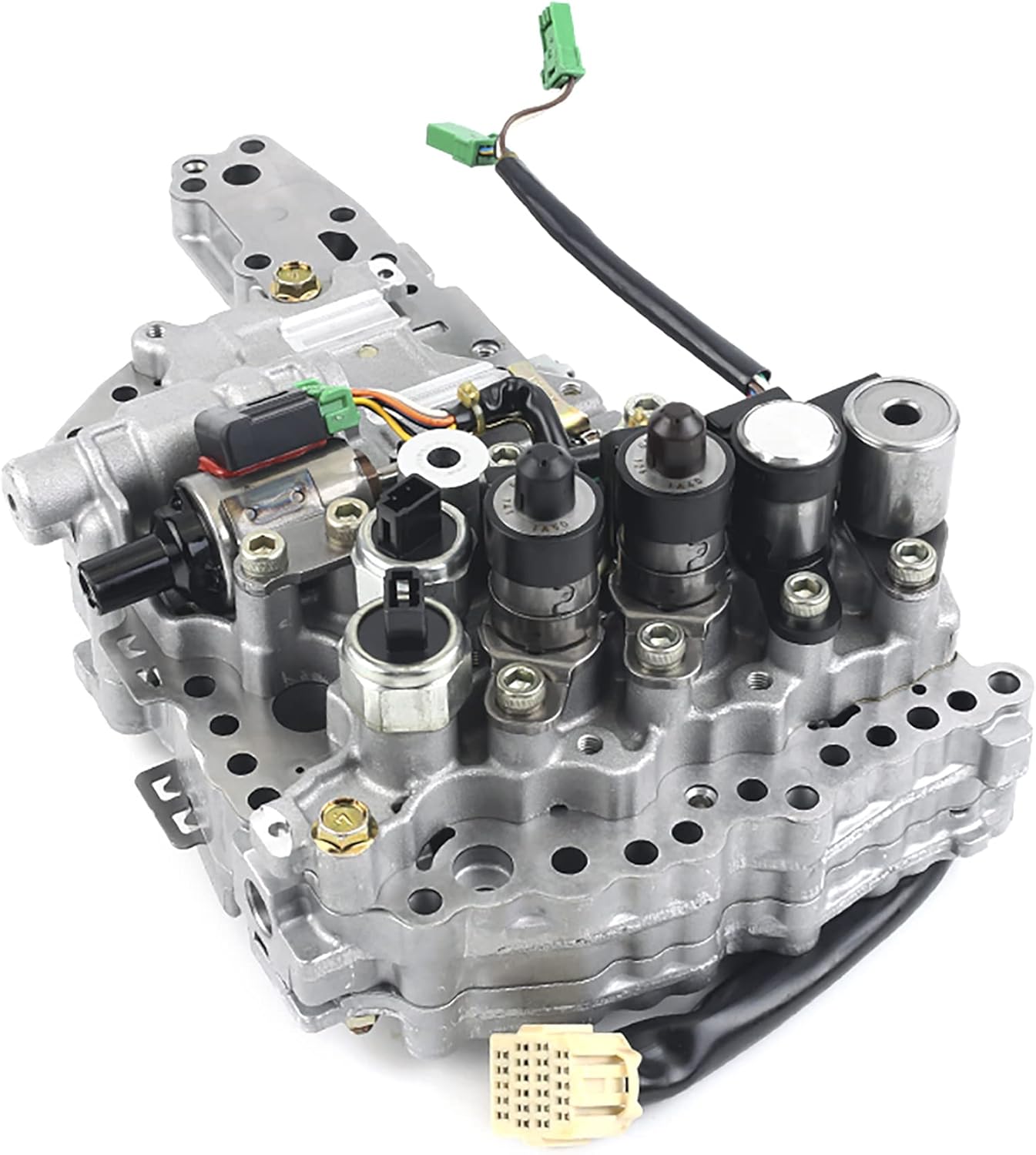 JF011E RE0F10A Gearbox Valve Body Compatible with Nissa-n Altima Sentra Dodg-e CVT (two pressure sensors)