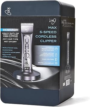 ion MAX 5-Speed Cordless Clipper
