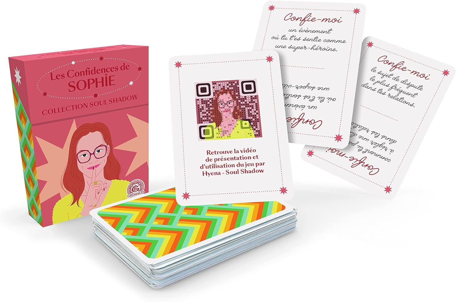 Grimaud Les Confidences de Sophie Soul Shadow 2 Cartomancy Collection - Made in France, Yellow - Image 3