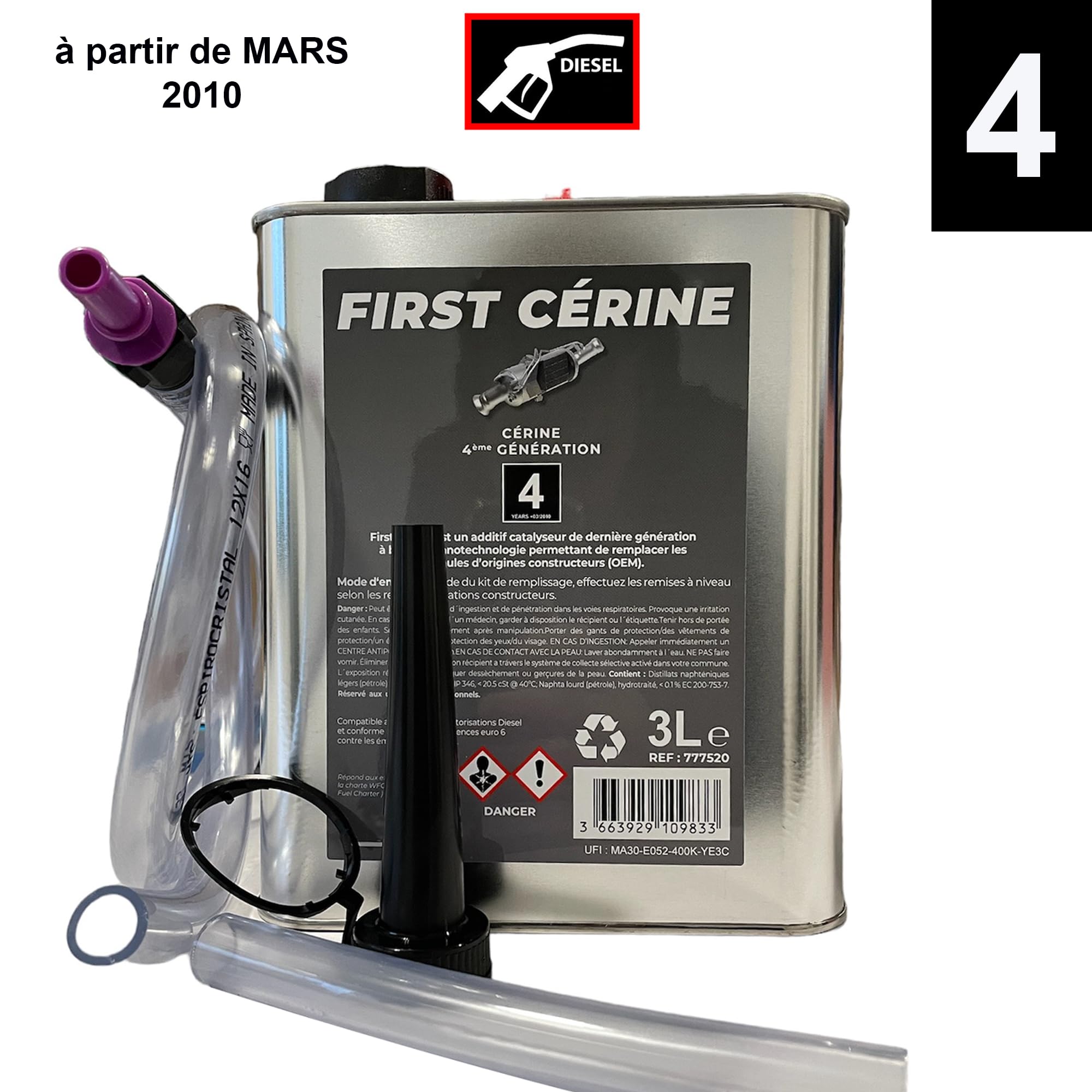 Partsline Additif FAP Eolys 4ème Génération 3L