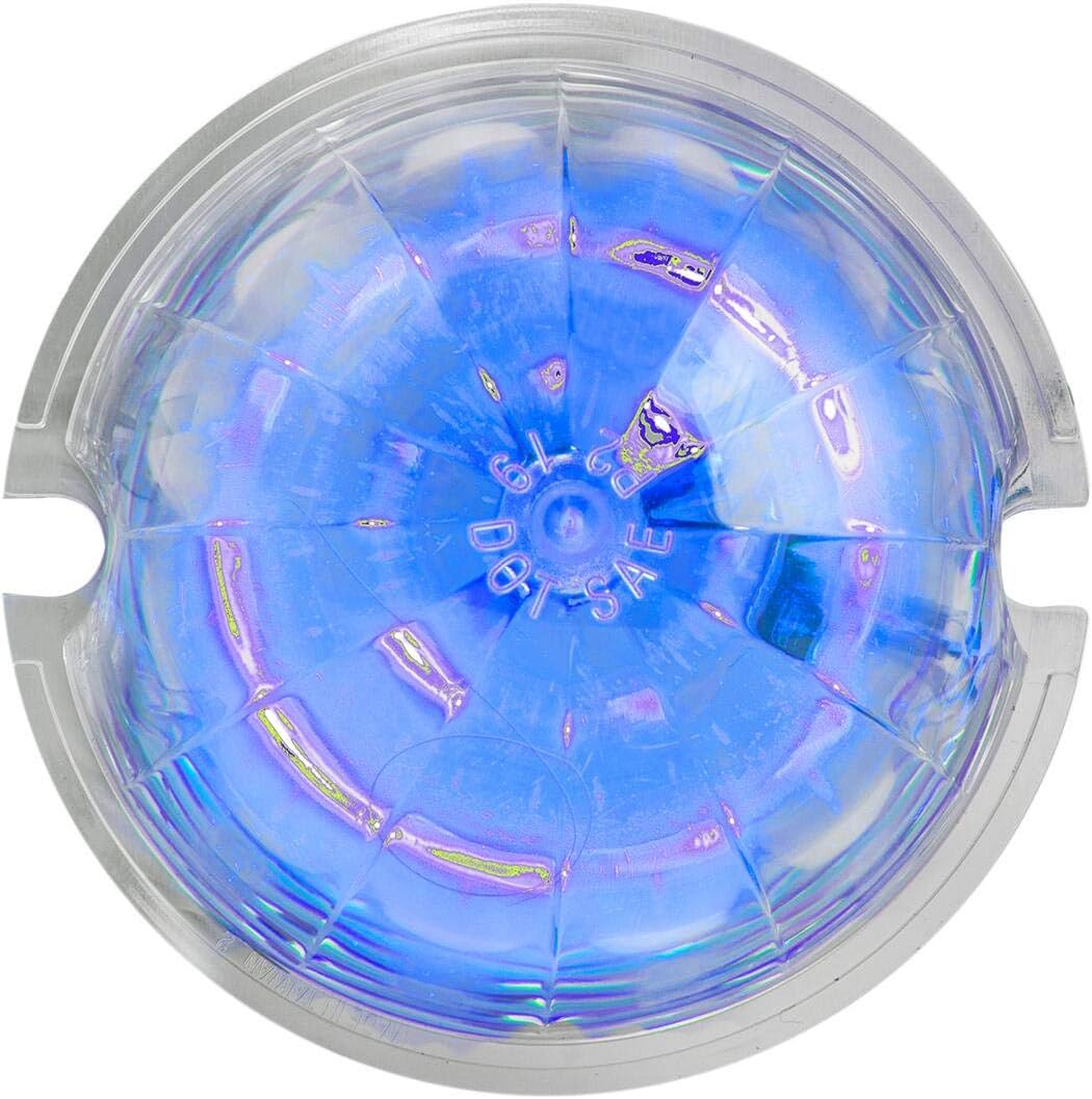GG Grand General 81958 Blue/Clear Classic Watermelon 18 LED Dual Function Sealed Turn/Marker Light