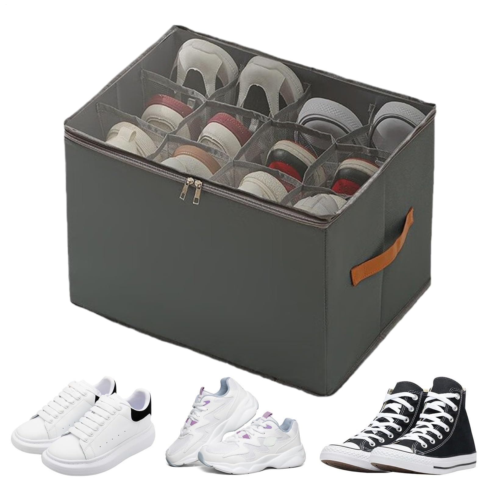 Boîtes à chaussures pliables pour en finir avec les placards encombrés