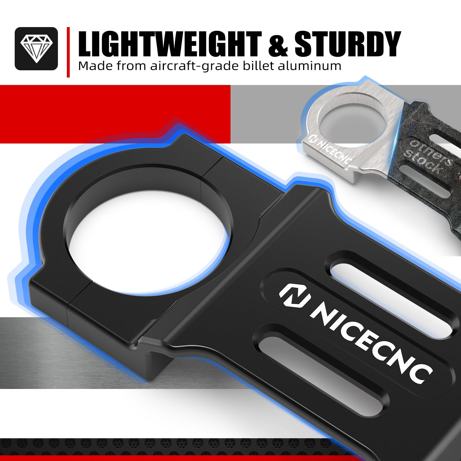 NICECNC Front Fork Brace Stabilizer For Honda XR650L (1993-2025