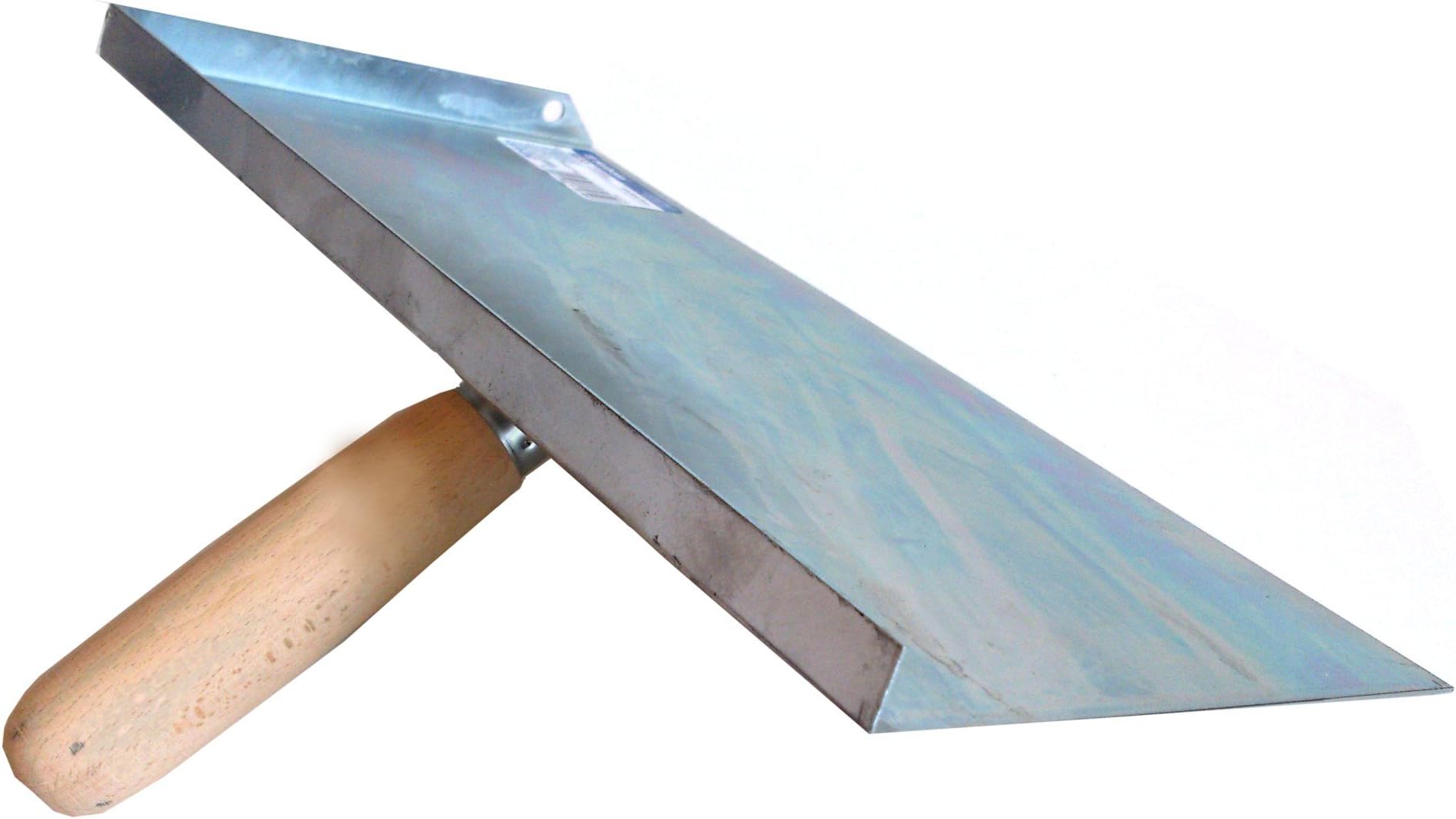 Mortar Holder with Wooden Handle, Pointing, Bricklaying, Hawk, Jointing, Shovel, Stand, DIY (K1610)