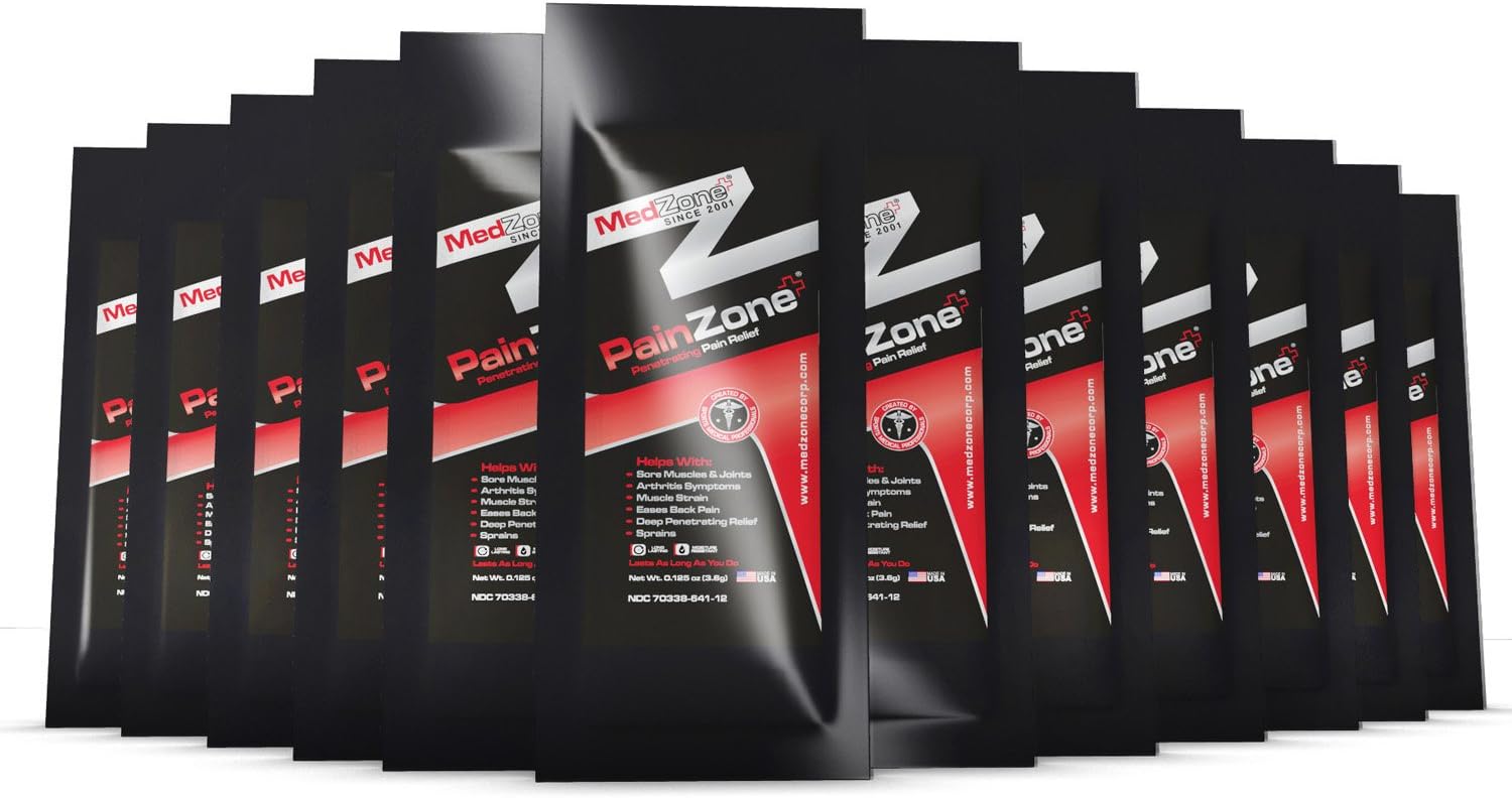 PainZone Pain Relief Packets, 0.125 Ounce, 12 Pack
