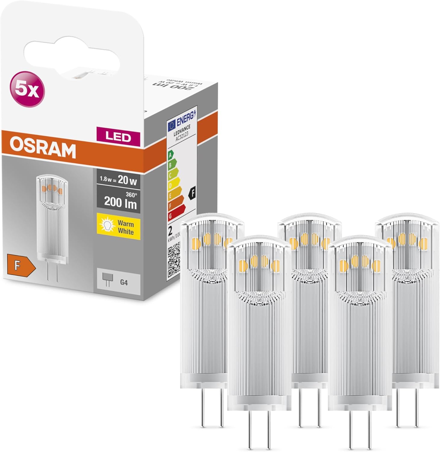OSRAM Star PIN LED lámpa G4 foglalat
