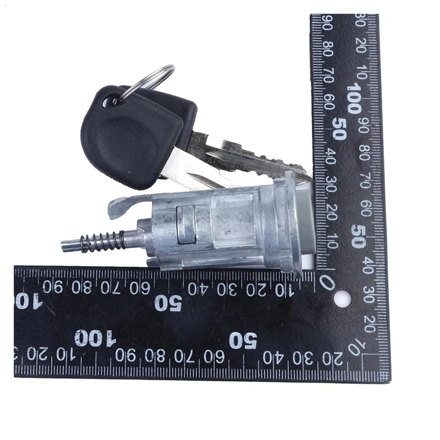 93740017 Car Ignition Lock Cylinder Switch with 2 Keys Compatible with Spark Daewoo Matiz 96618611 96618614 93740457