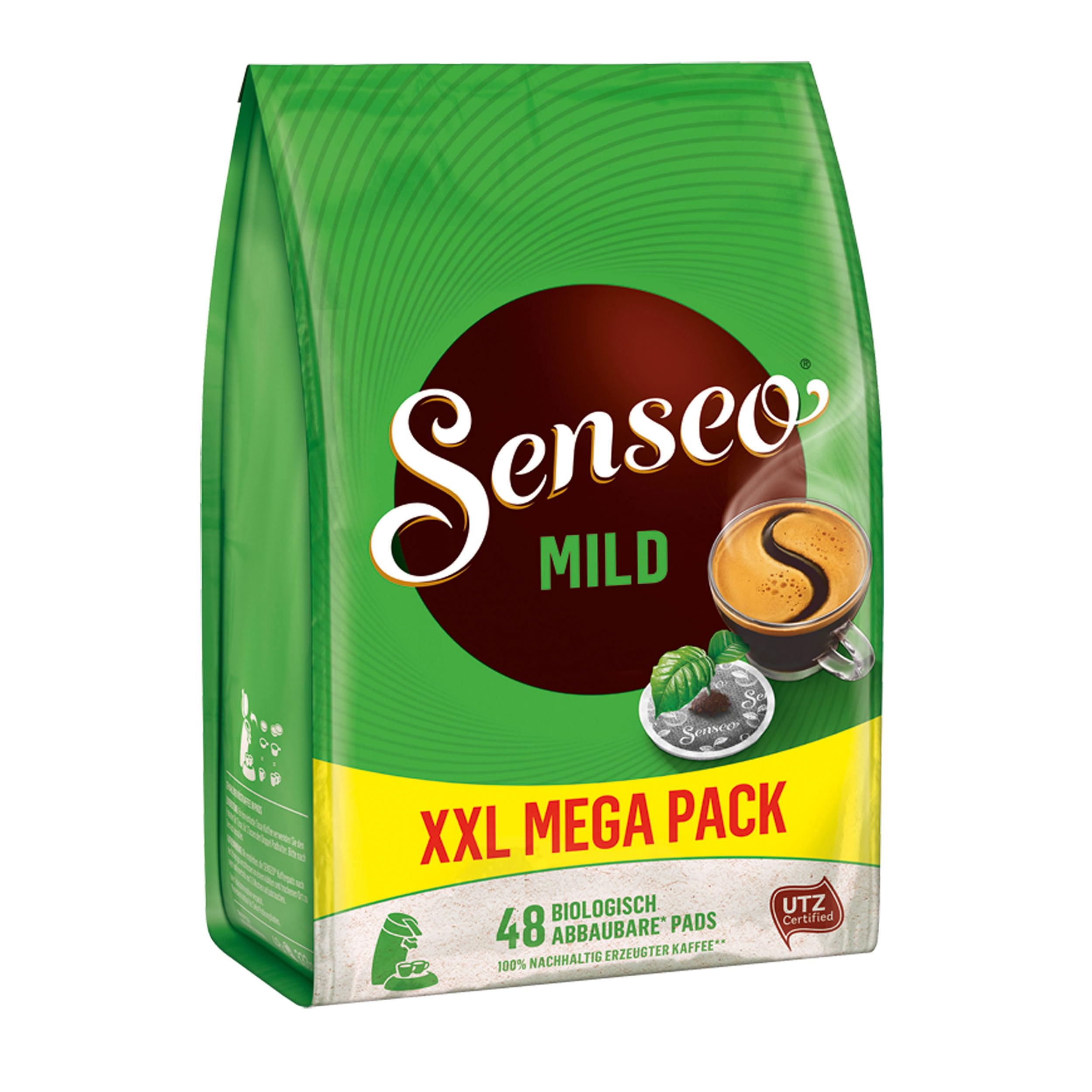 Senseo Słodkie/Mild Roast, nowy design, 48 kapsułek kawy