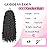 Aipin Goddess Locs Crochet Hair 18 Inch Boho River Locs Hippie Wavy Crochet With Curly Hair In Middle And Ends Braids Hair Extensions (7Packs,18 inch, 1B)