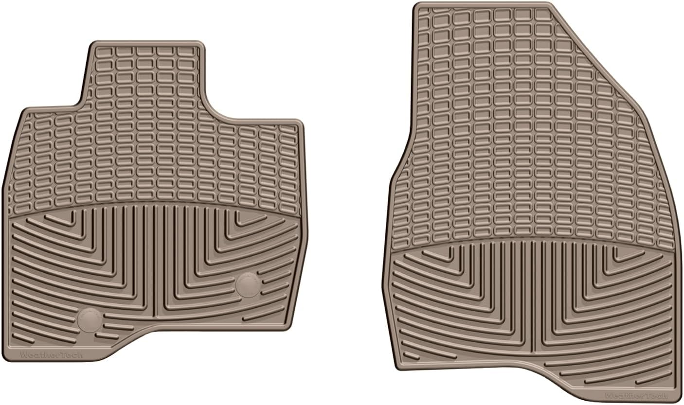 WeatherTech All-Weather Floor Mats for Ford Explorer 1st Row (W344), Black