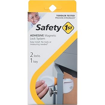 safety 1st adhesive magnetic lock