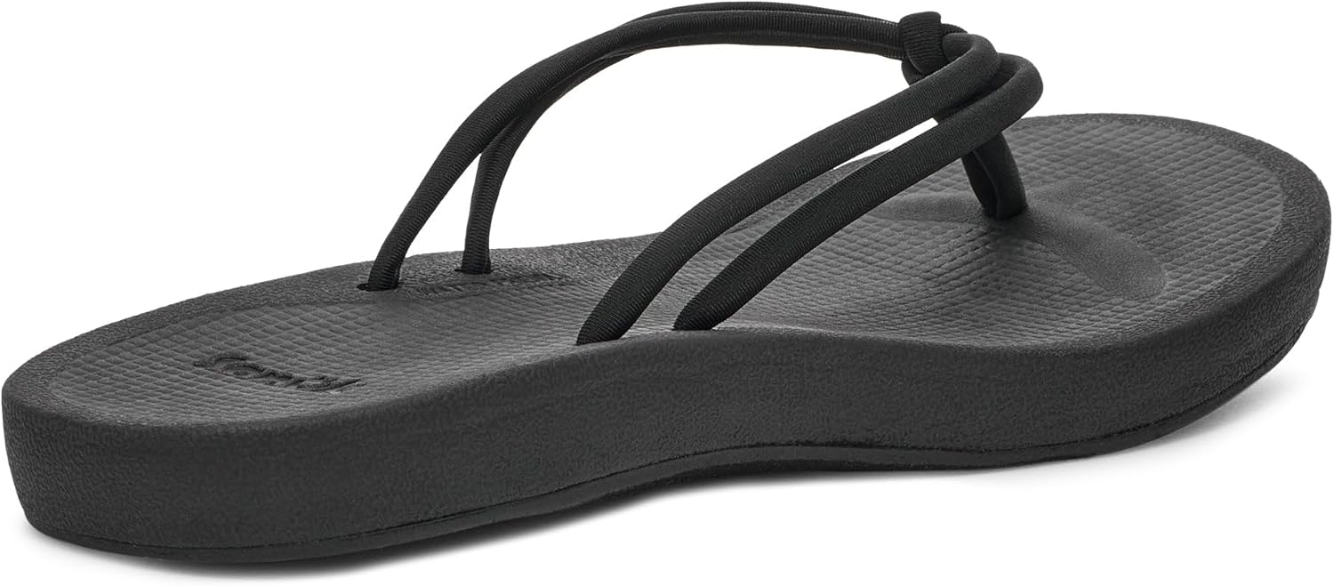 Sanuk Womens Cosmic Sands | Water Resistant Flip Flops for Women | EVA Footbed With Arch Support | Women's Beach Sandals - Image 4