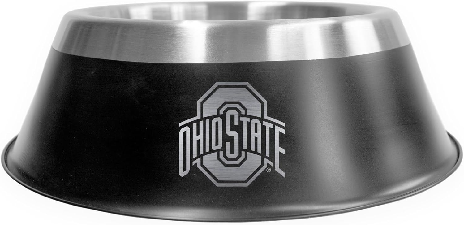 Littlearth NCAA All Pro Pet Bowl, Ohio State Buckeyes, Size: Large