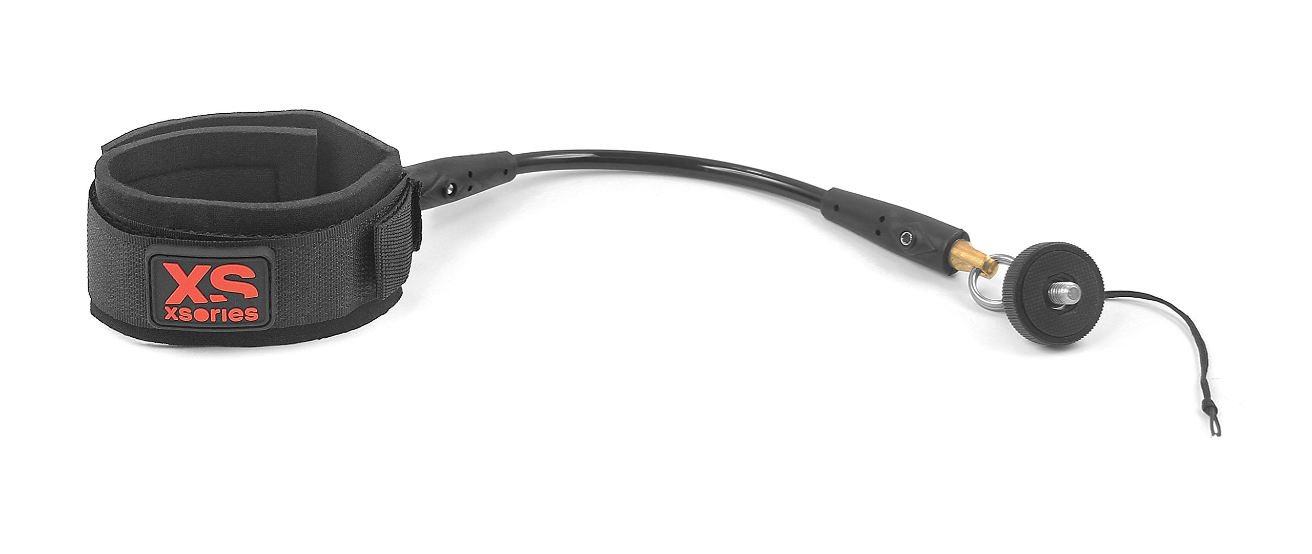 XSories Wrist Cord Cam, Camera Tether Leash For Gopro, Action Sports, Digital Cameras, Camera Tether Strap, Camera Accessories (Black/Orange)