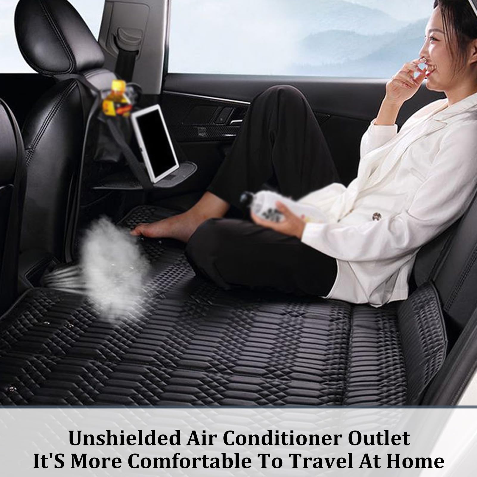 Materasso Pieghevole ONTYZZ Per Auto - Estensione Sedile Posteriore Non-Gonfiabile - Foto 5