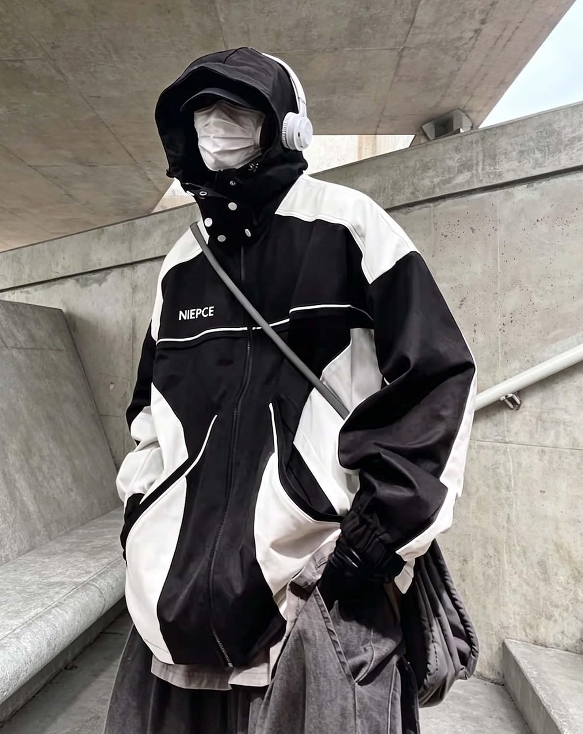 Niepce Inc Japanese Techwear Fleece Lined Jackets for Men