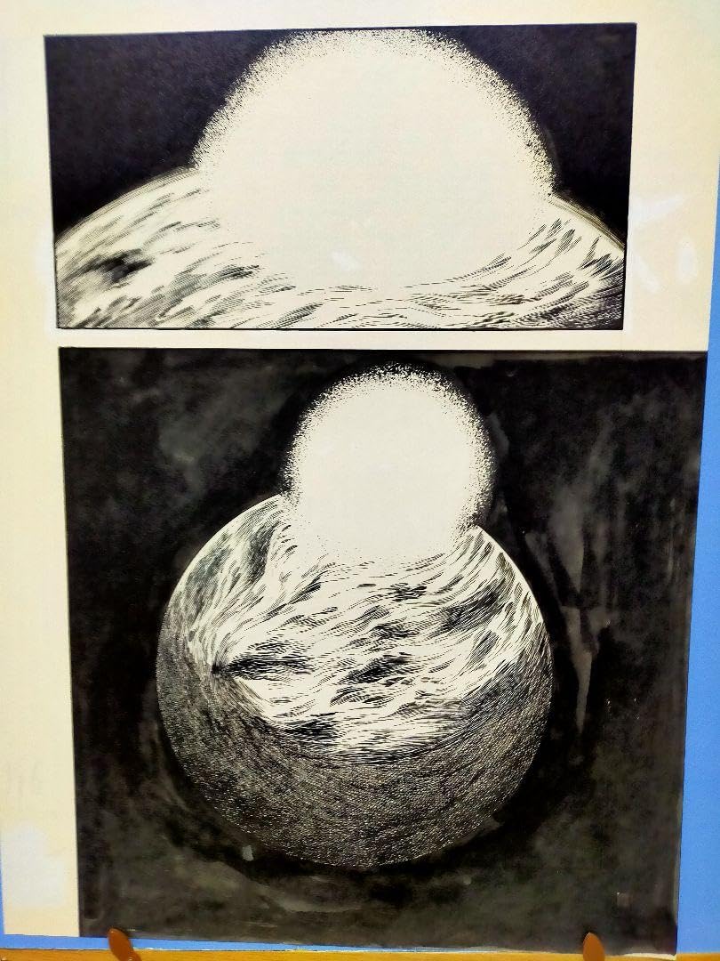 永井豪 デビルマン 複製原画 最終回  17ページ 予約販売限定品 講談社 永井豪 デビルマン 複製原画 最終回 17ページ 予約販売限定品