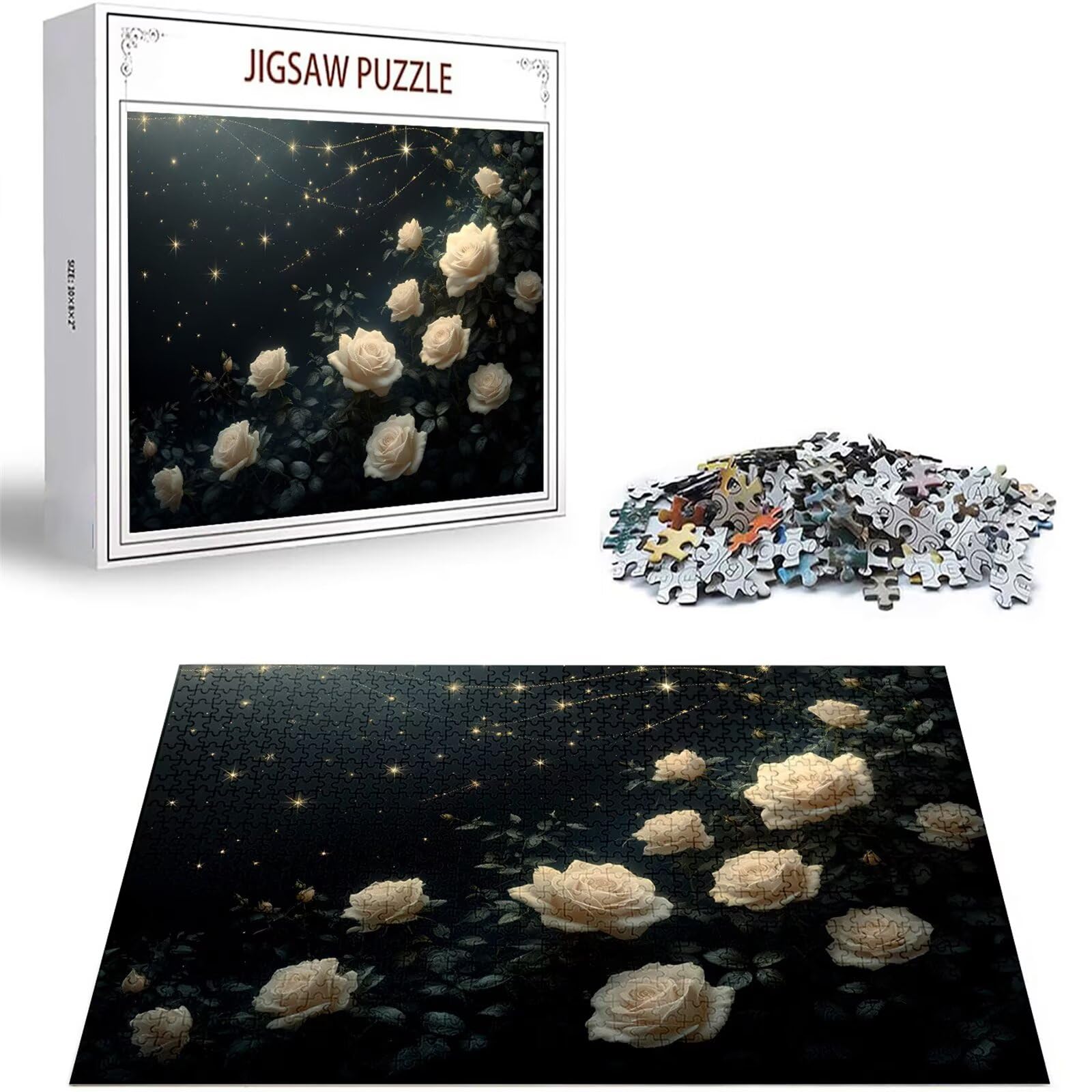 Puzzle Blume Puzzle 5000 Teile, Holzpuzzle Erwachsene, Mehrfarbig Holzpuzzle, Klassische Puzzles Rose Wooden Jigsaw für Erwachsene Und Kinder 14 Jahren, Geschenke Home Wand Dekor 156x105cm D-244