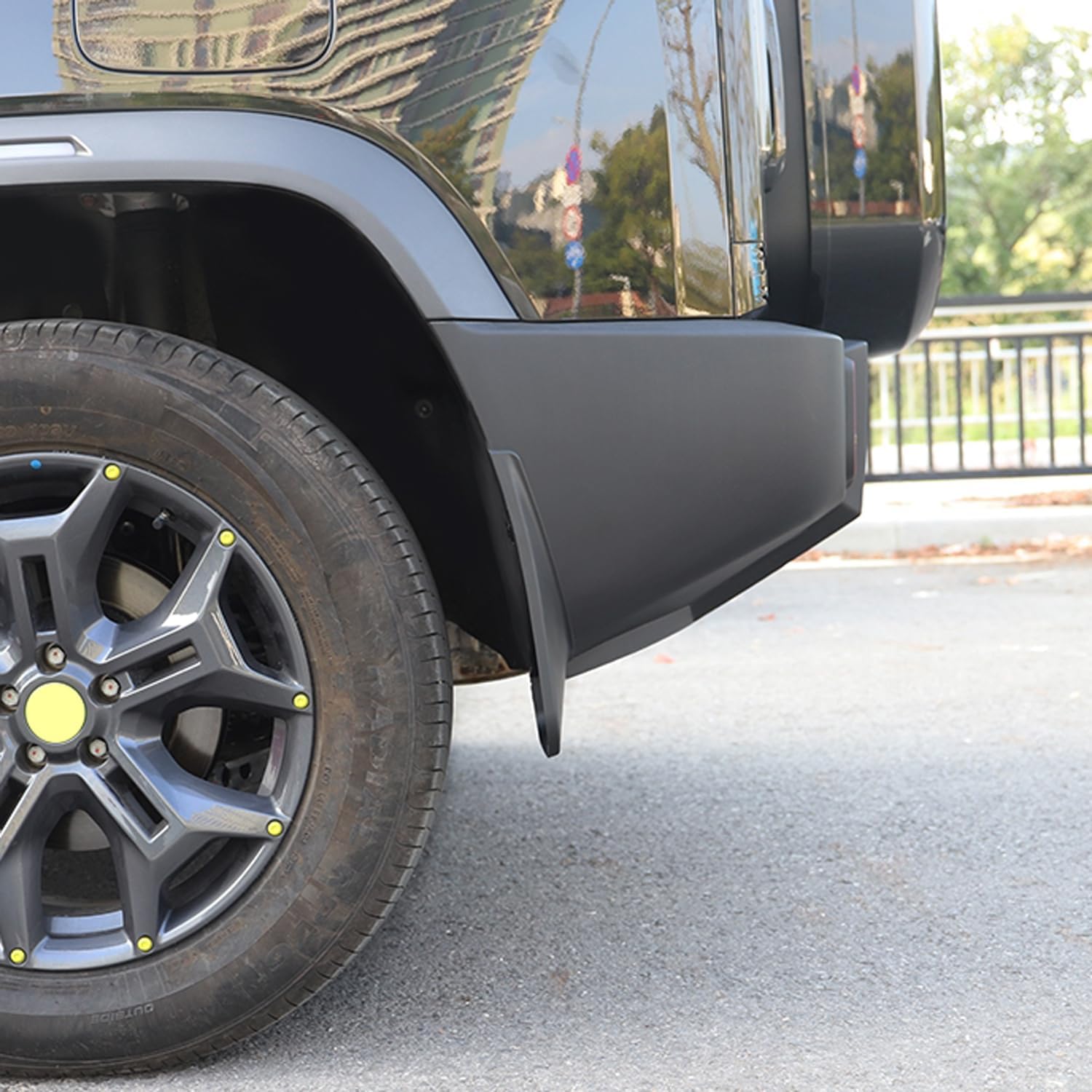 ITrims Car Mud Flaps Mudguard Fender for Chery Jetour Traveller T2 2023 2024 2025 Car Accessories Splash Guard Fender Flares ABS 4PCS
