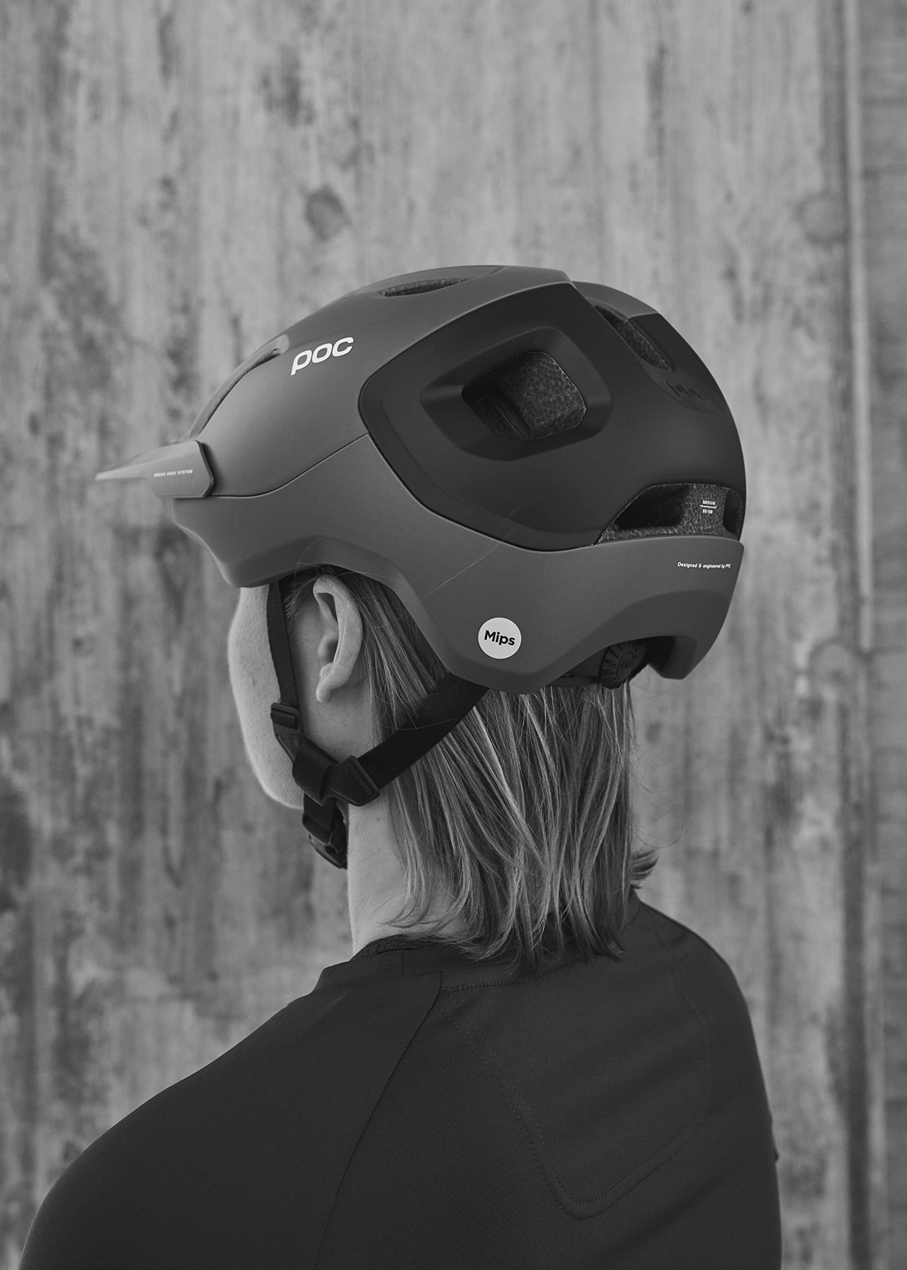 POC Axion Race MIPS Casco da bici - Protezione di precisione specifica per il trail, con tecnologia brevettata e vestibilità totalmente regolabile per comfort e sicurezza