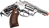 Vista 4 de Evike Airsoft - WinGun G731 - Revólver de metal CO2 Gas Airsoft por Win Gun (color cromo)