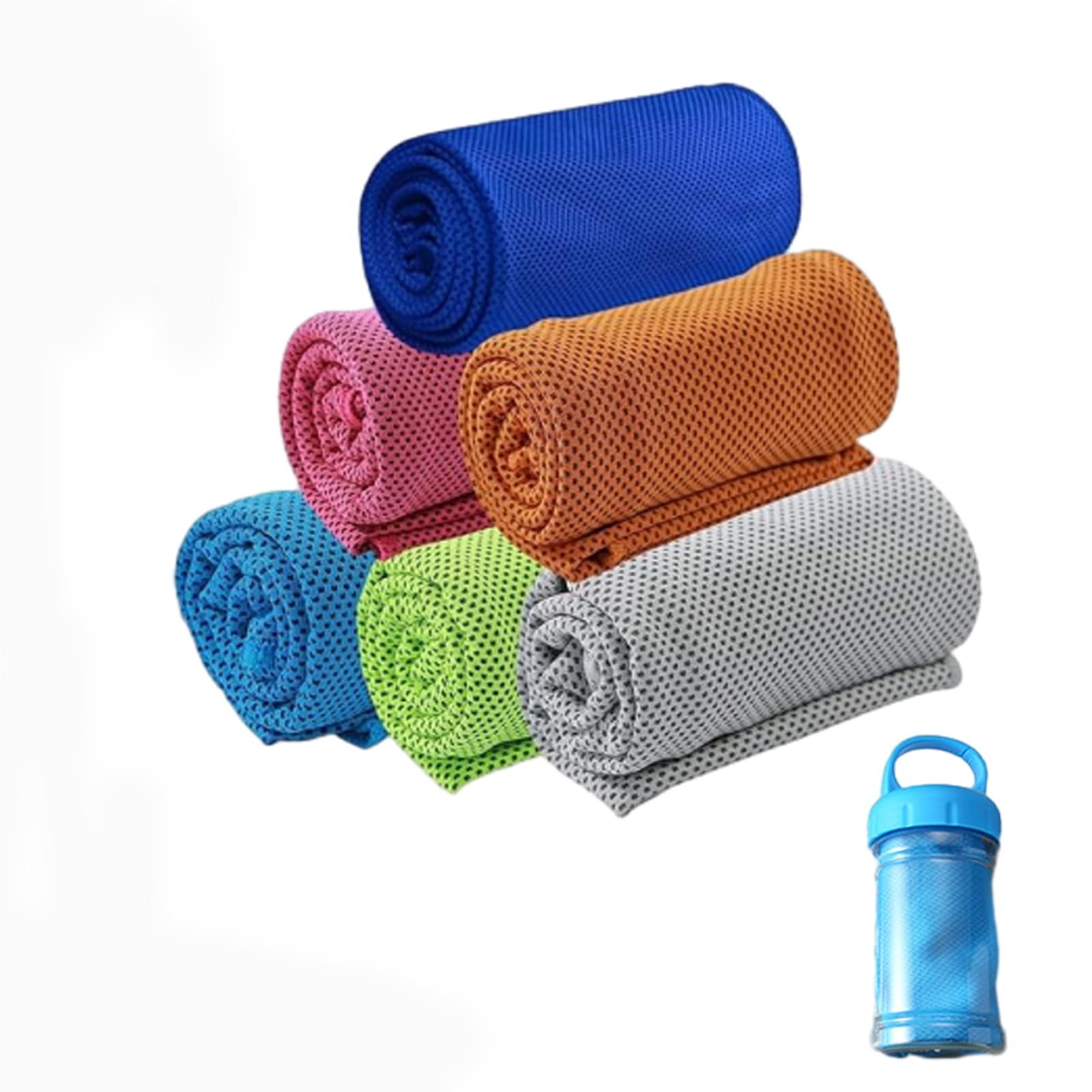 Towelnado，Instant Cooling Towel, Ice Cooling Towel, Quick Dry Sweat Wicking Sport Towel for Running Cycling Fitness Outdoor Activities (TypeB6)