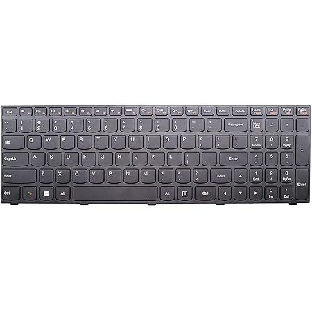 Amazon Com New Us Black Keyboard For Lenovo Ideapad 300 15ibr 300 15isk 300 17isk With Frame Computers Accessories