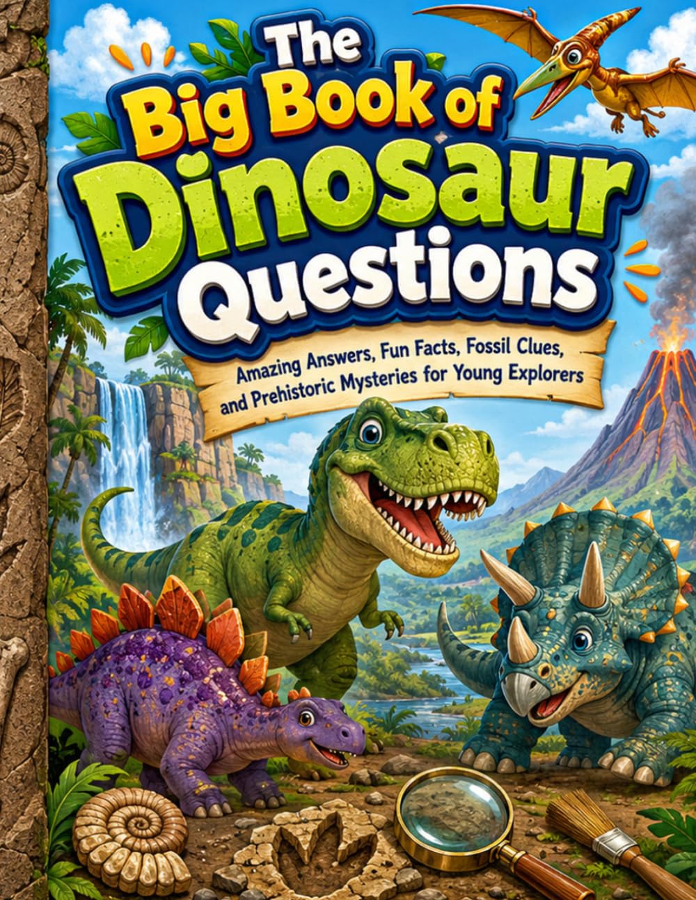 The Big Book of Dinosaur Questions: Amazing Answers, Fun Facts, Fossil Clues, and Prehistoric Mysteries for Young Explorers