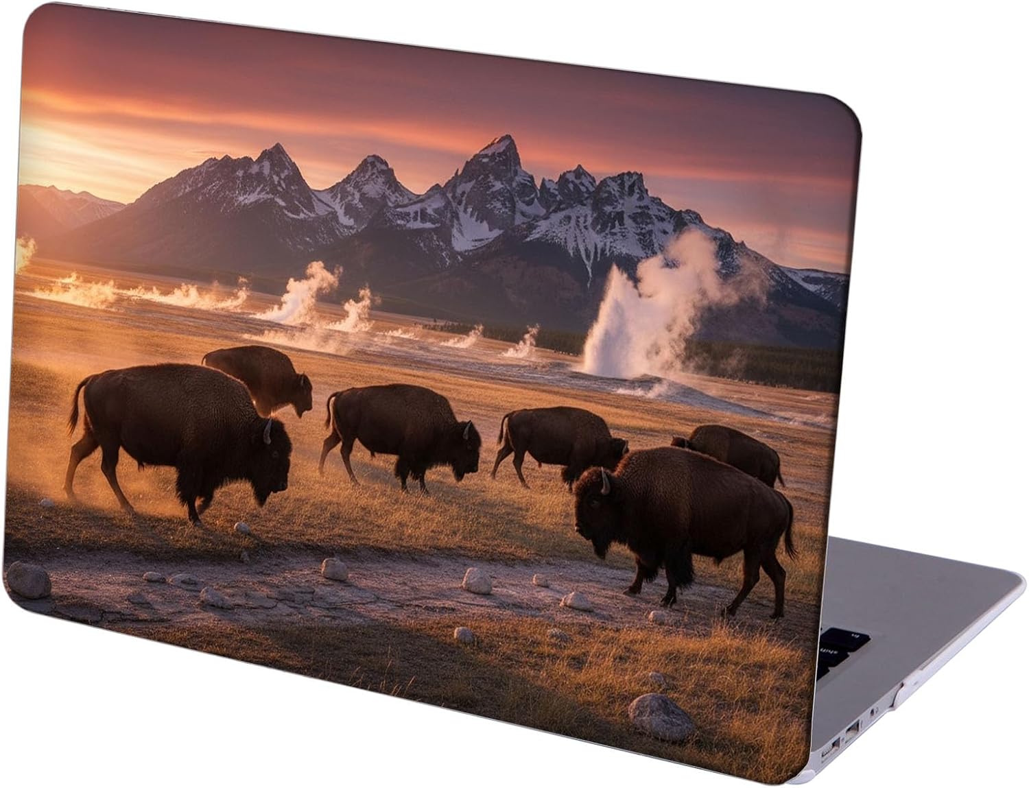 Compatible with MacBook Neo 13-inch, Hard Shell Case with Keyboard Cover and Screen Protector (A3404 A18 Pro chip, 2026 Release) - Bison MC21387