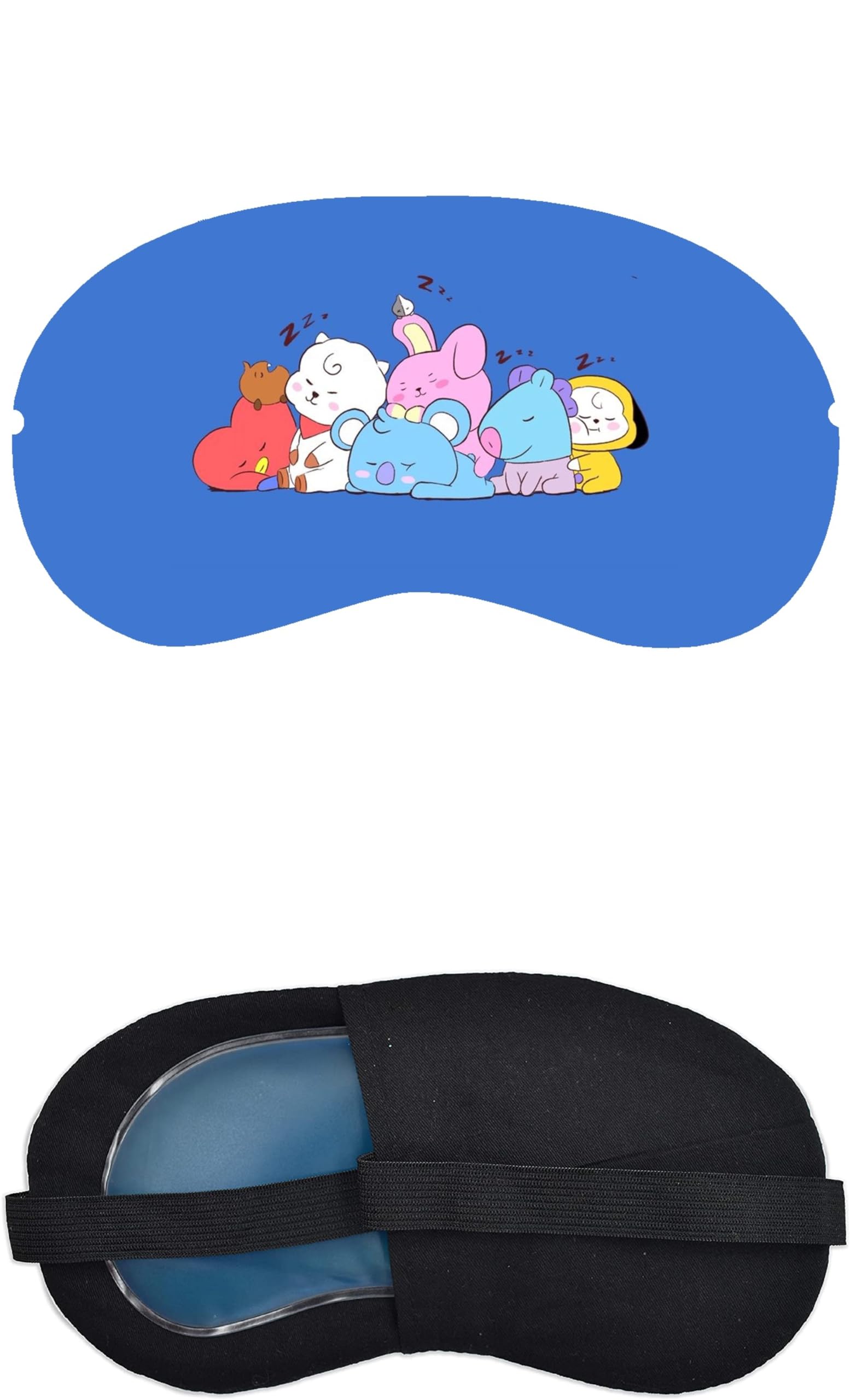 SONEEV MART Dual-Action Hot & Cold Therapy Gel Eye Mask for Kids, Luxury Sleep Mask with Cooling Gel Insert for Total Relaxation-image-22