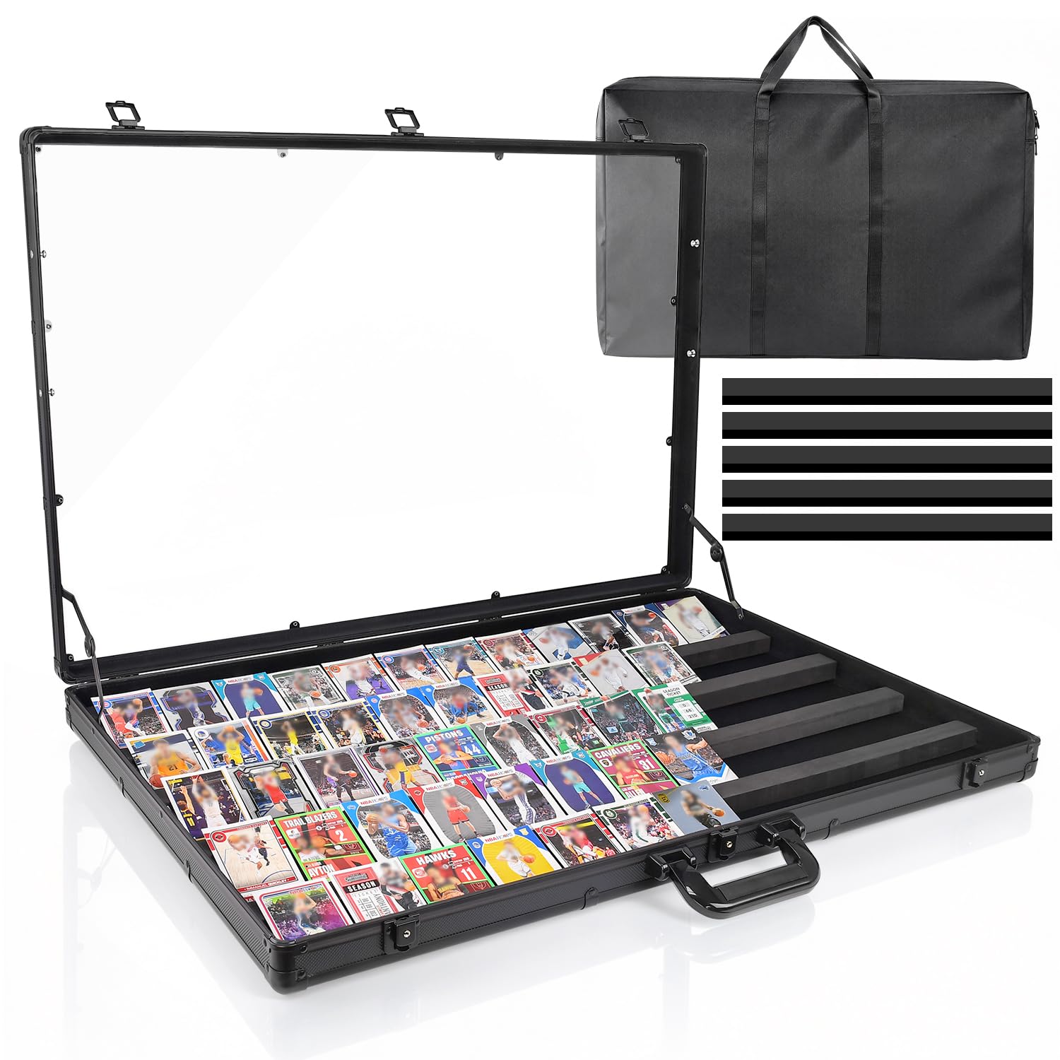 Amazon.com: CoJewe Card Show Display Case with Carry Bag–34