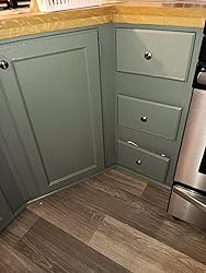 Nuvo Olde Sage Cabinet Makeover Kit - Easy DIY 7-Piece Set, Cool Grey ...