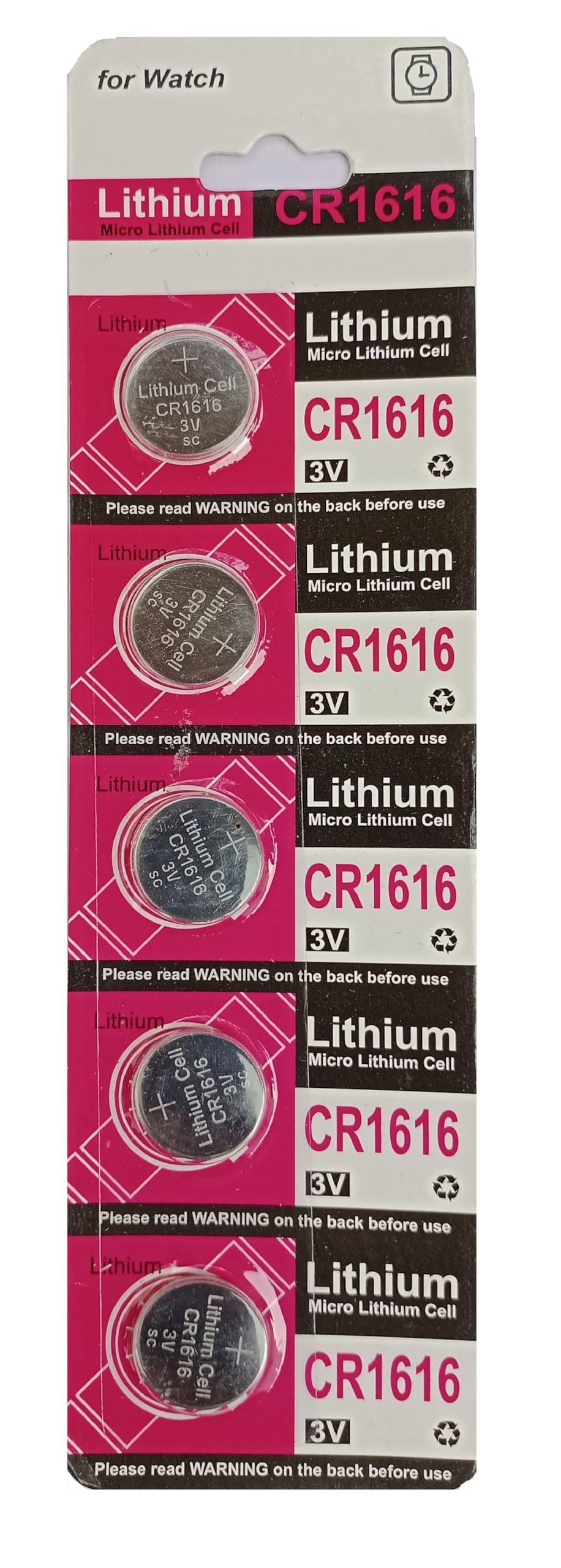 APNA KANHA® Micro Lithium CR1616 Cell Suitable for car Key, Remotes, Toys, Watch etc. Battery (Pack of 5)-image-35