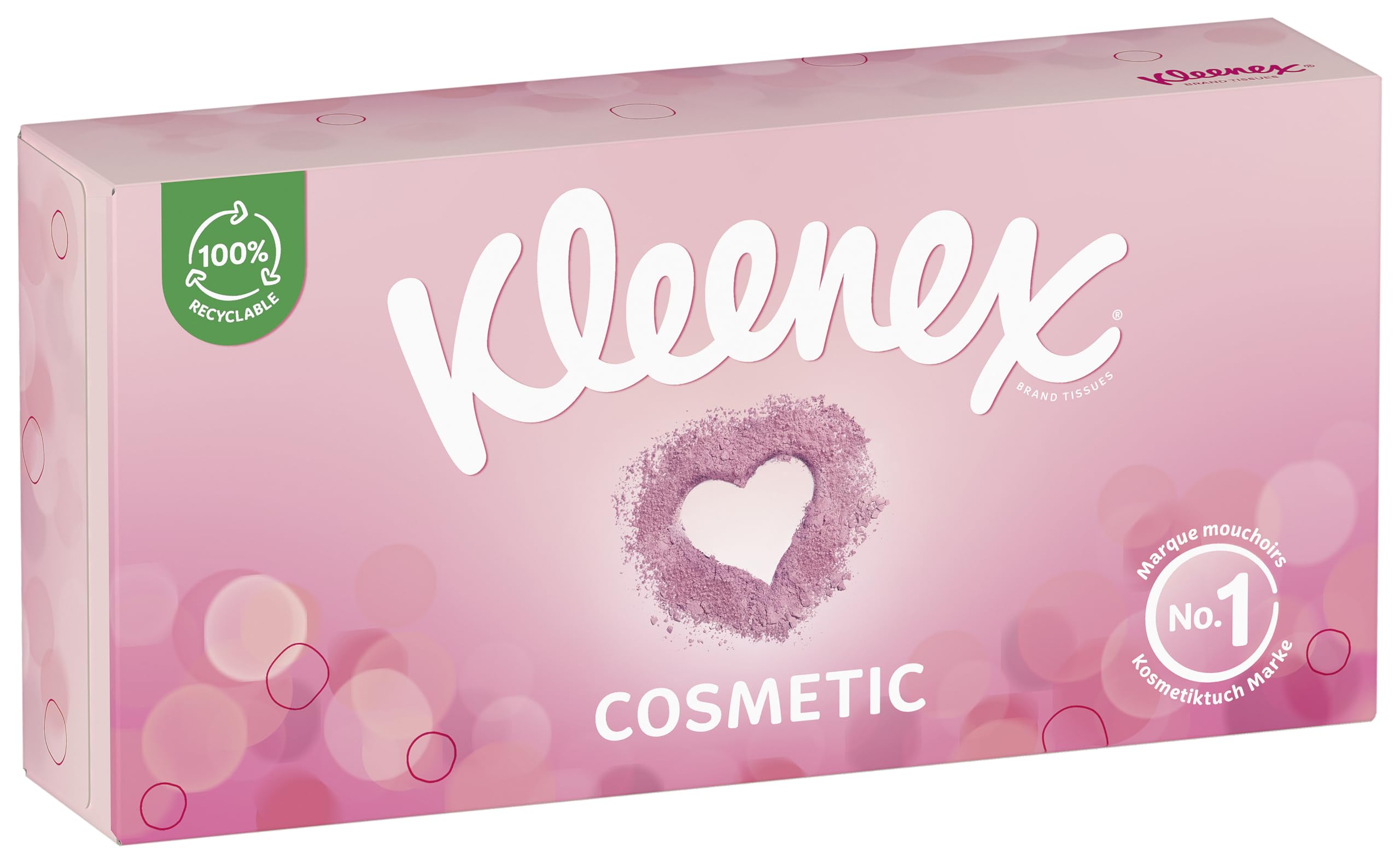 Mouchoirs Kleenex® Cosmetic Boîte x80 (x24)