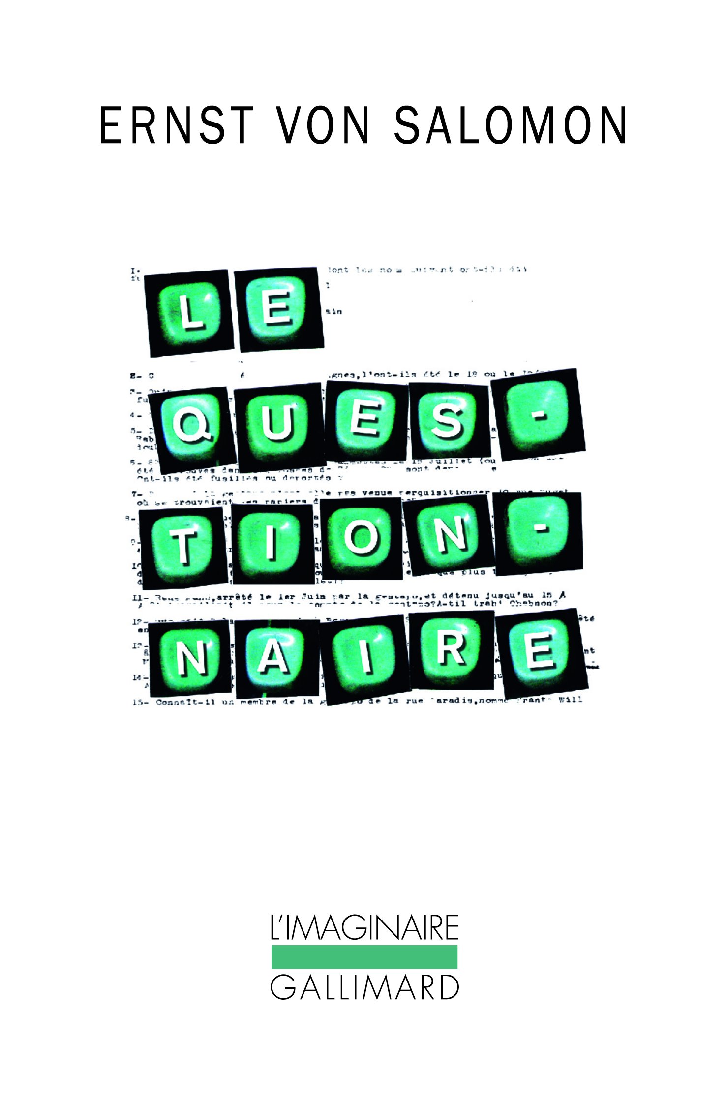 Buy Le questionnaire — BookShops.in