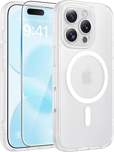 Miniatura 189 de FNTCASE Funda para iPhone Air: [Compatible con Magsafe] Fundas translúcidas mate con [protección completa de la cámara] [protector de pantalla]