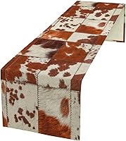 Vista 44 de Camino de mesa de mediados de siglo, moderno patrón atómico absctract geométrico retro de los años 1950 y 1960 S para decoración de mesa del hogar