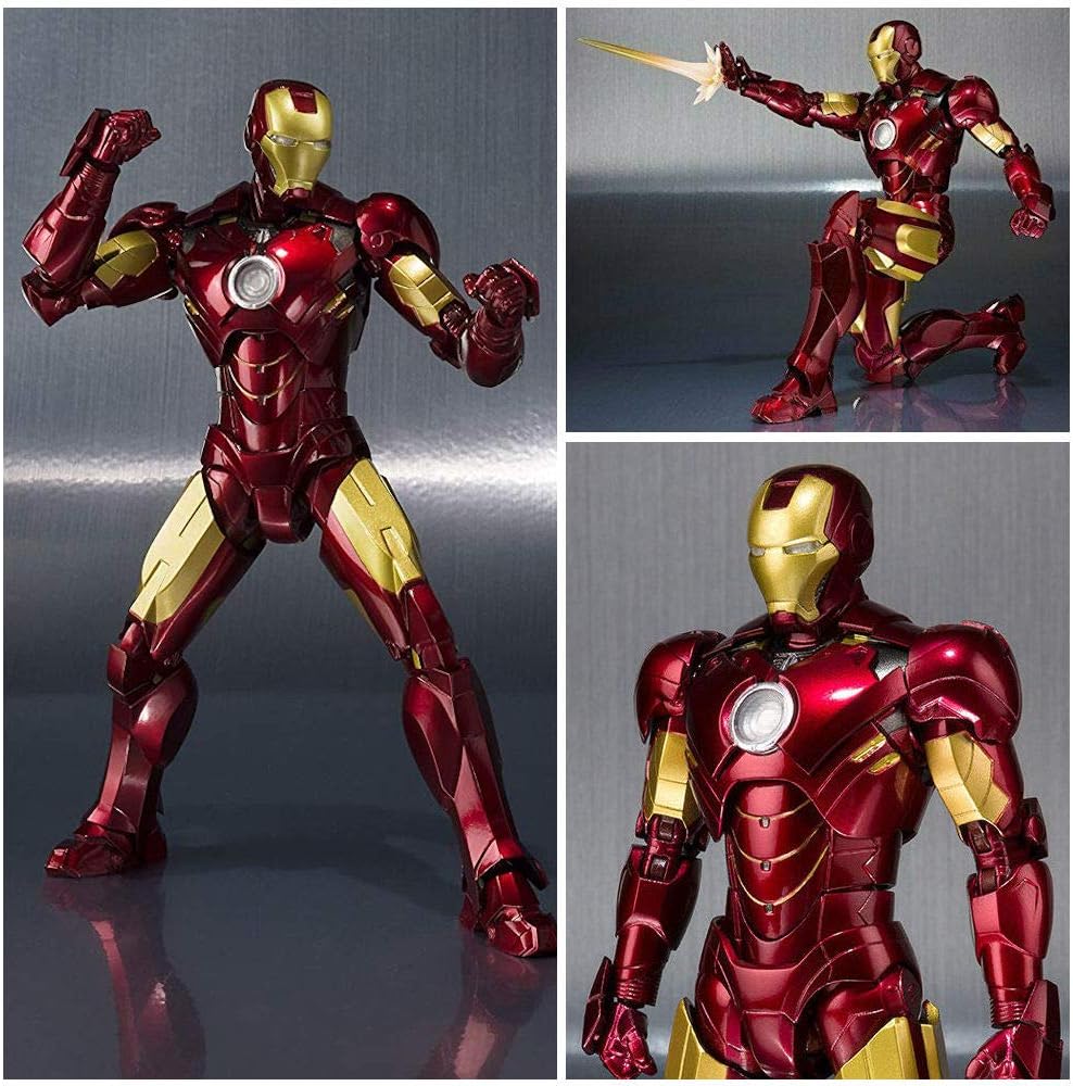 Bandai Tamashii Nations S.H. Figuarts Iron Man Mark 4 and Hall of Armor Set Action Figure
