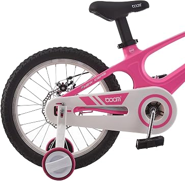 BSTSEL Children's Bicycle 14 16 18 Blue & Pink Kids Bike Boys&Girls Children Bicycle With Silent Stabilizers And Double Brakes Ages 2-9 Years Old Children Bike Gift