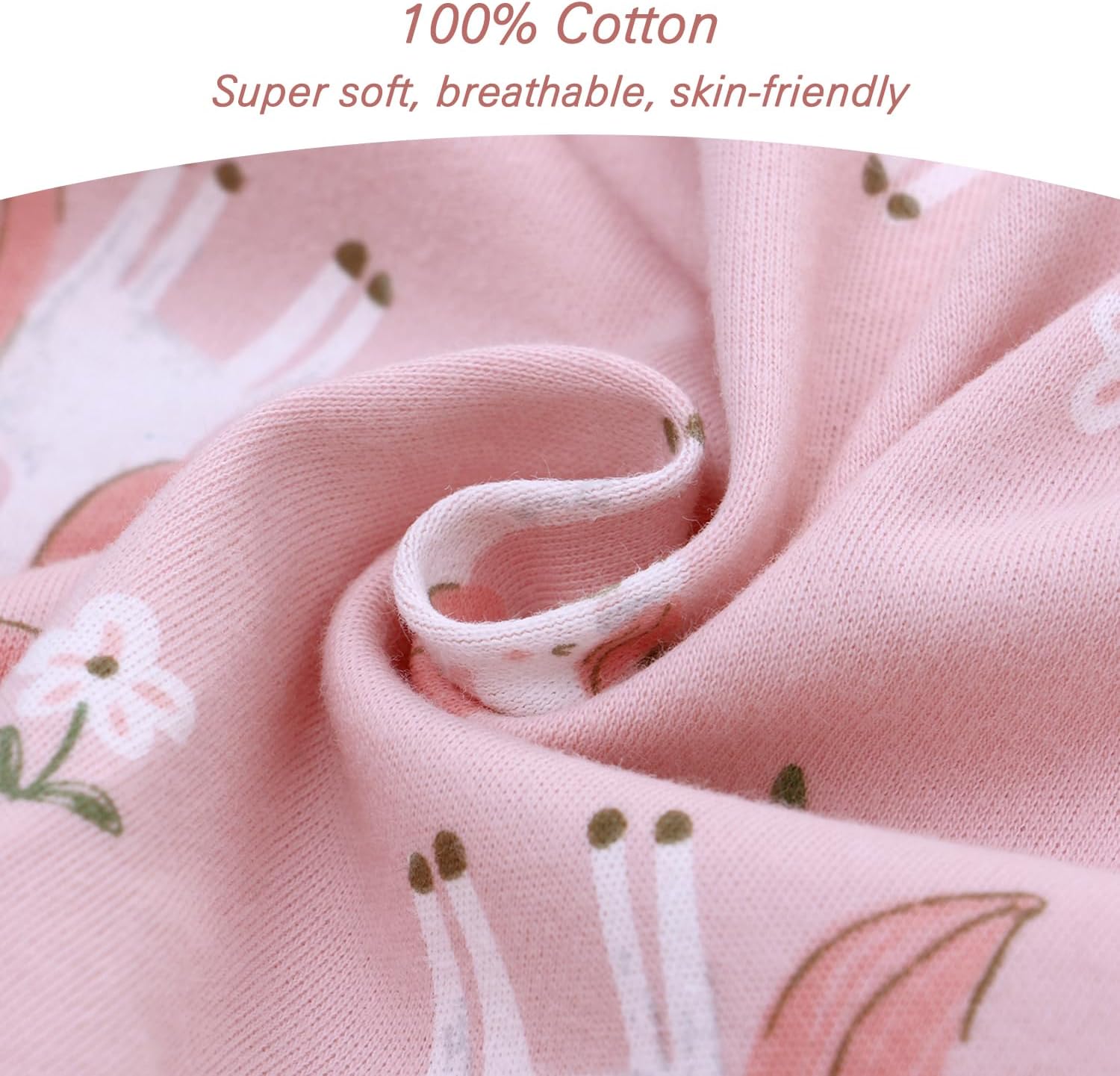 Miracle Baby Sleep Sack with Feet - 0.5 TOG 100% Breathable Cotton Wearable Blanket, Sleeveless Design Sleeping Bag for Baby