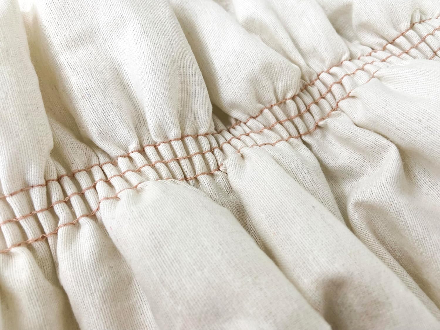Housses De Radiateur élastiques Beige écru - Lot De 2 - Extensibles 40 à 80 Cm - 100% Coton - Filtre Anti-poussière