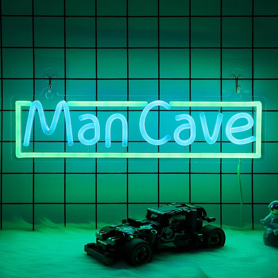 YuanDian Man Cave Neon Sign, Neon Lights for Gamer Room Wall Decor YuanDian Man Cave Neon Sign, Neon Lights for Gamer Room Wall Decor