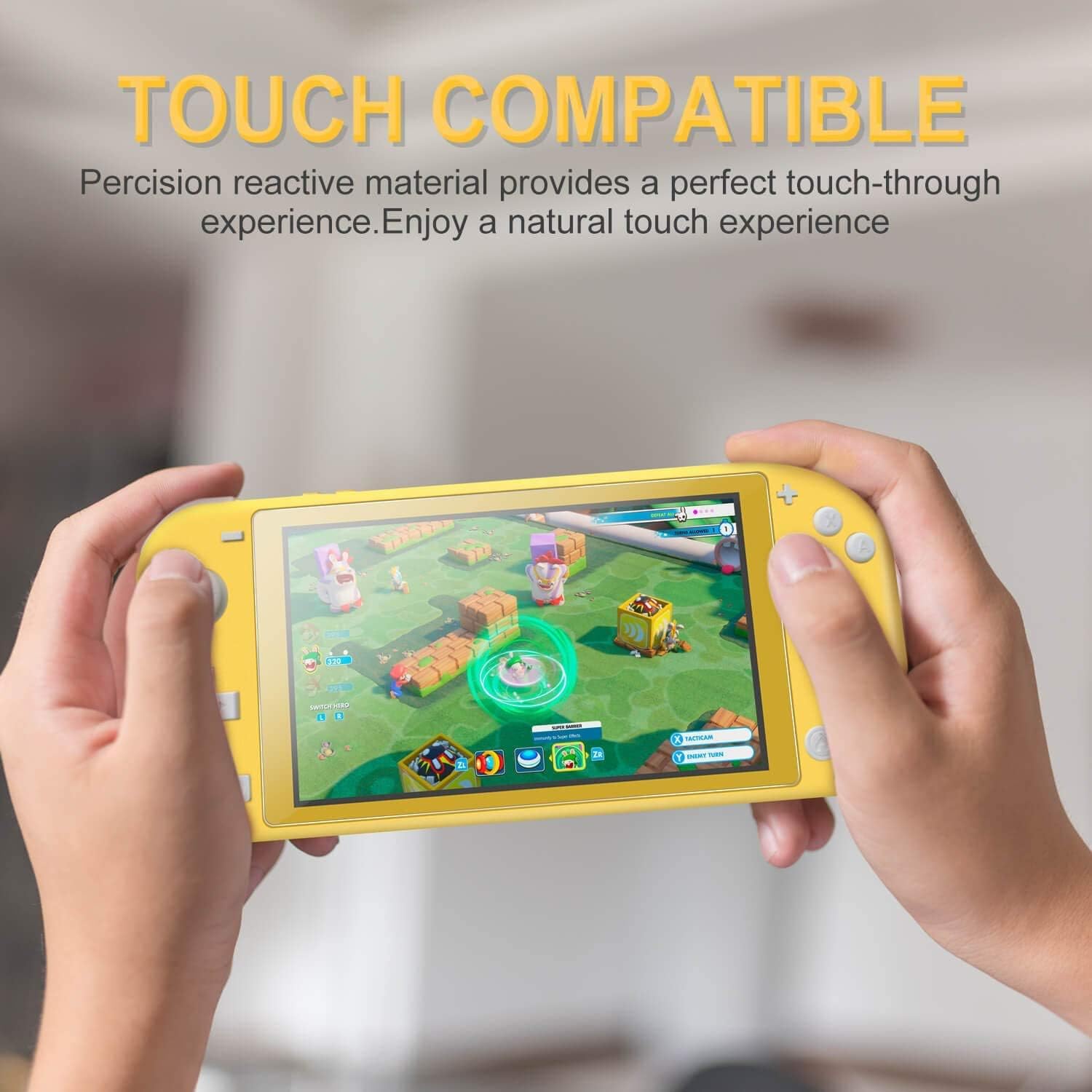 BJKing [2 Pack] Screen Protector Tempered Glass for Nintendo Switch Lite, Transparent HD,High Definition,Clear Anti-Scratch with Anti-Fingerprint Bubble-Free for Switch Lite 2019 - Image 6