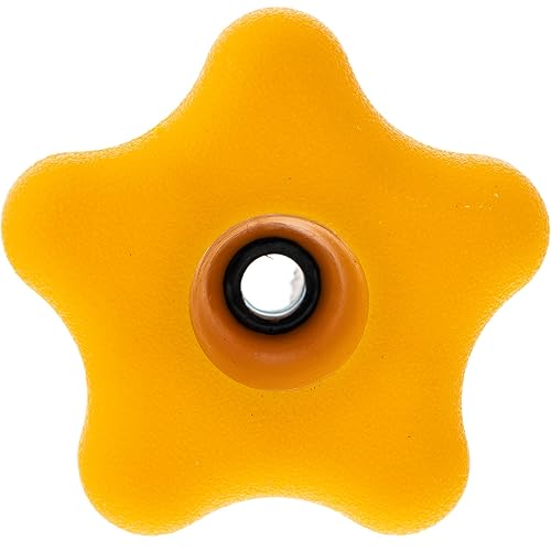 CUB CADET 720-05009 Star Knob Yellow Z SC Pro IP HW HW Heavy H Ventilador (2.25 pulgadas) - Parte de cortadora de césped - Ventilador - Compatible