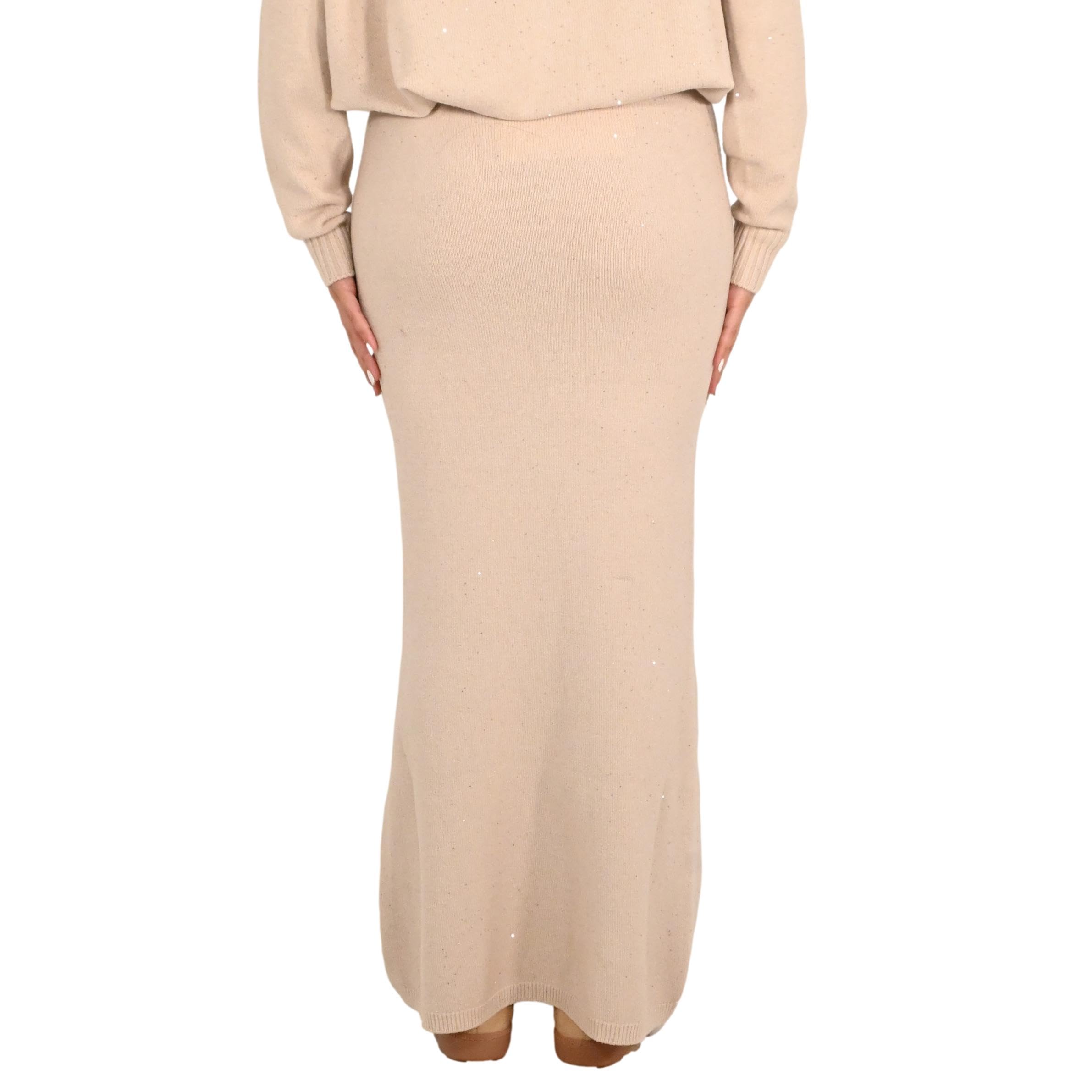 Kontatto gonna donna beige 3M1749C