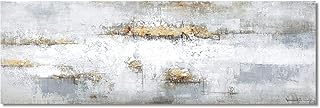 YQLKC Original Abstract Art Painting Grey Posters and Prints Wall Art Canvas Pic - Compare price